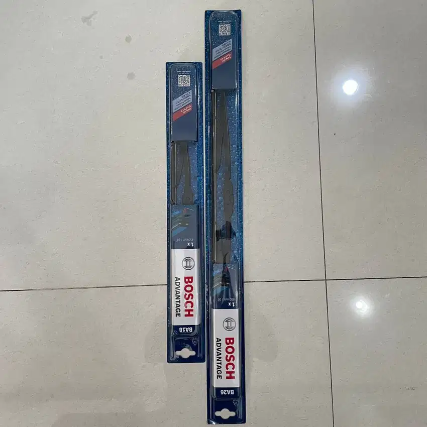 Wiper bosch advante ukuran 26-18 inch, cocok untuk outlander phev, cam