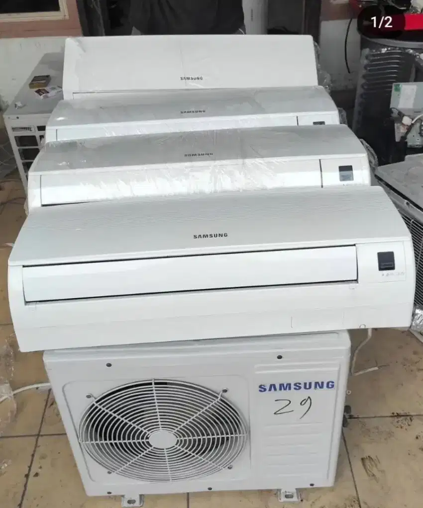 Jual ac 1/2 pk dan 1 pk samsung bekas dan seken