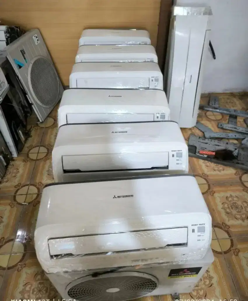 Jual ac 1/2 pk dan 1 pk mitsubishi seken dan bekas