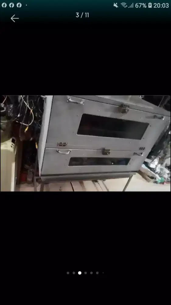 Cocok.utk usaha kue oven baru uk 50x60x90cm lkp kali cpt murah sj nih