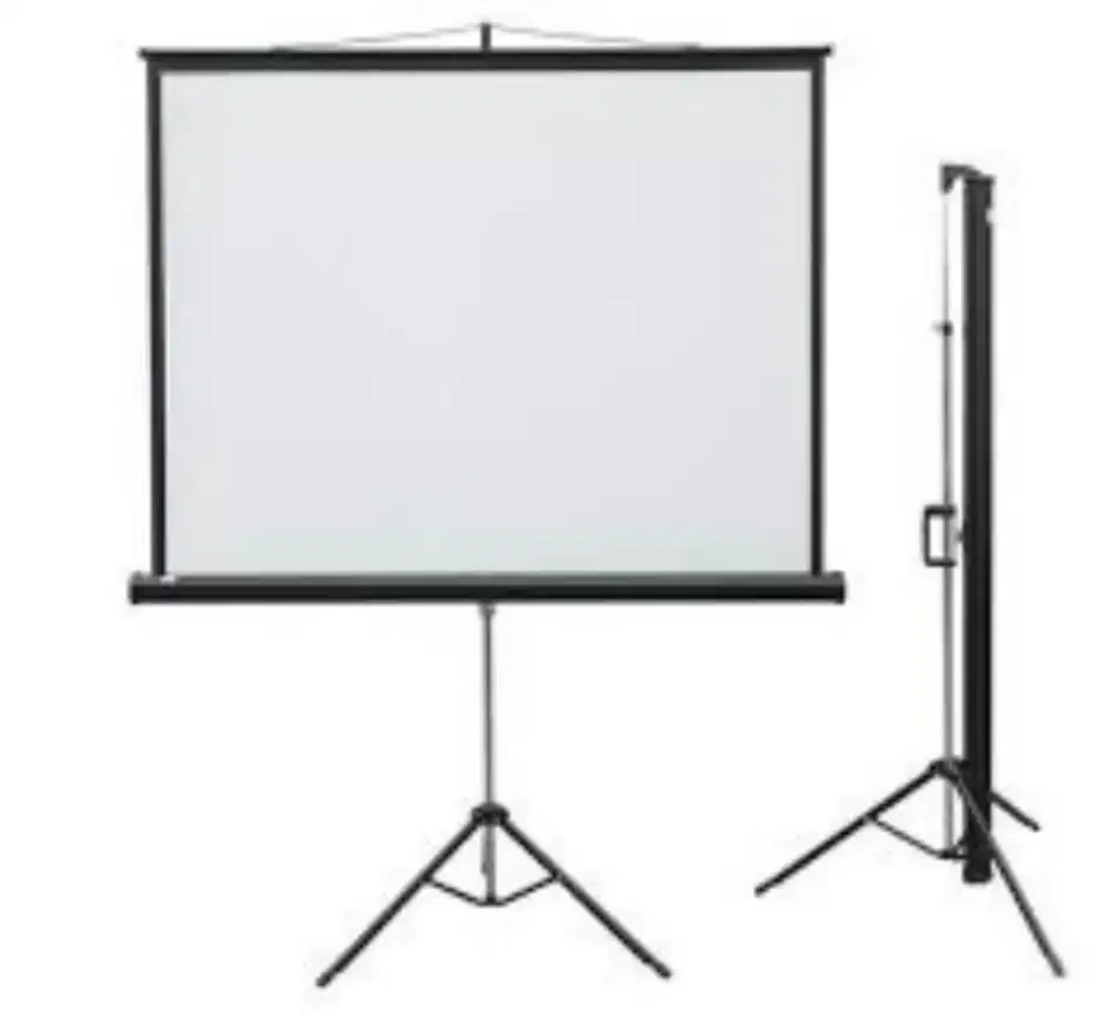 Tripod screen 70 inch, baru, segel
