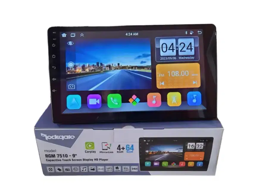 Android 9inch Rockgate Ram 4/64GB Carplay DSP