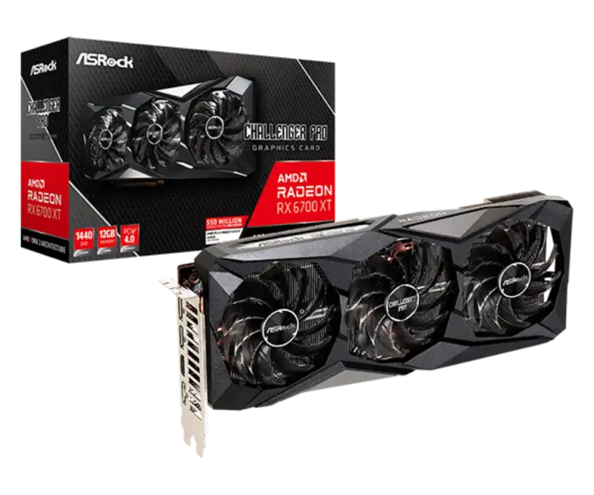 AMD pc gaming Rx6700xtOc 12gb