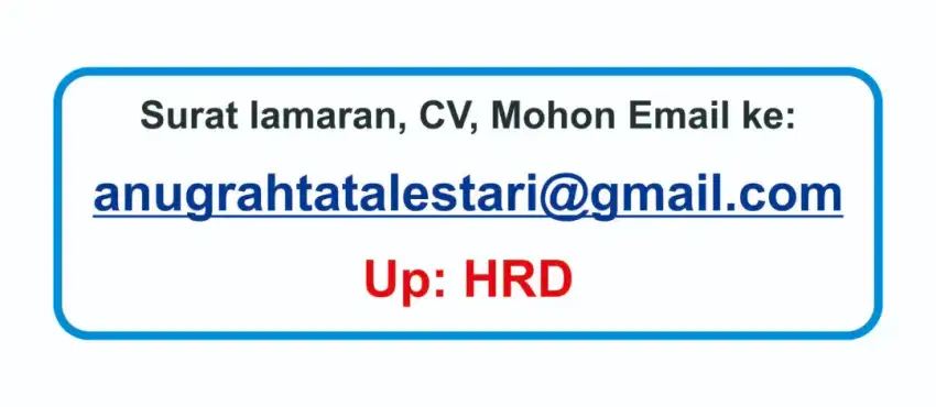 Dicari bagian DESIGN GRAFIS