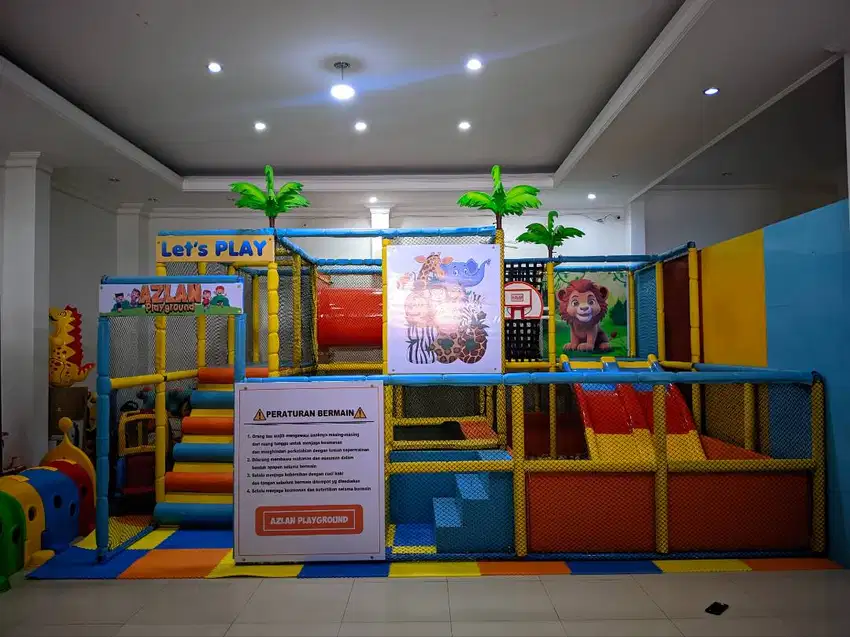 penyedia jasa pembuatan playground minimalis bisnis playground rumahan