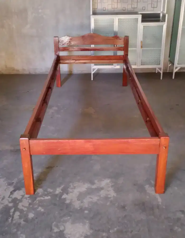 Jual dipan jati murah ukuran single