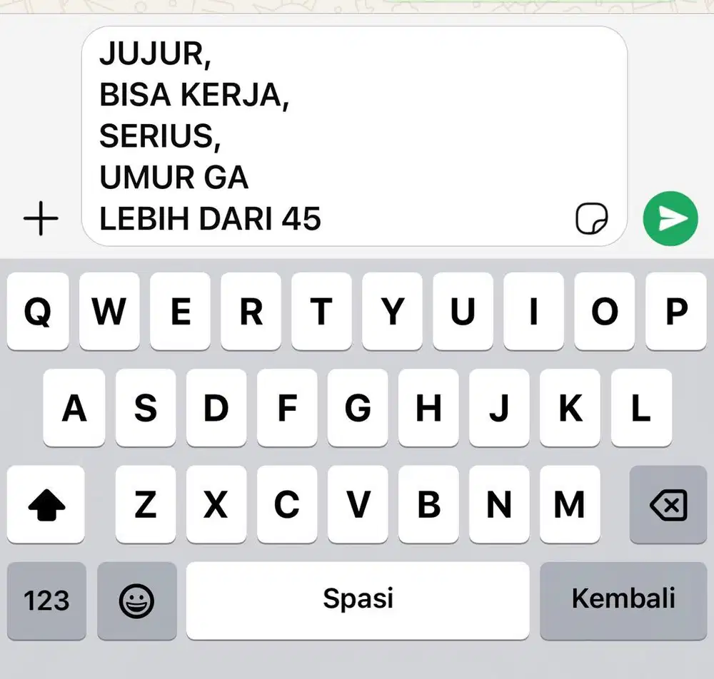 Butuh 1 orang driver truck umur 30-40 tinggal dalam daerah jatibening