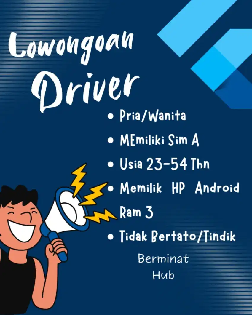 Lowongan driver