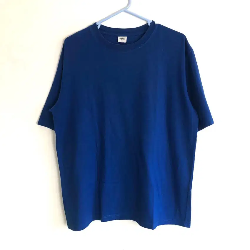 Basic tshirt royal blue by verb kaos polos oversize