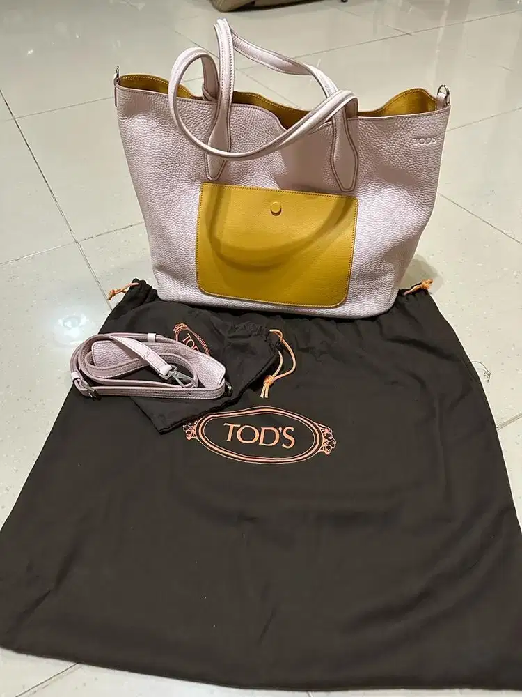 Tod’s Reversible Bag Pink Camel