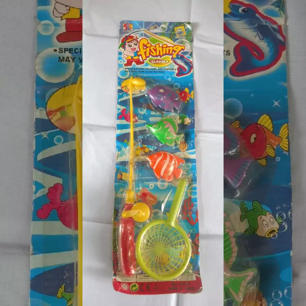 Mainan Edukasi Anak Pancing Ikan (Fishing Game)