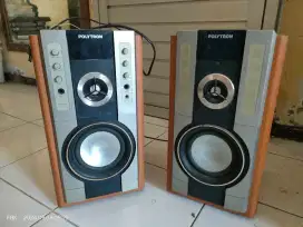 Speaker audio Polytron USB, radio, mic, Aux second