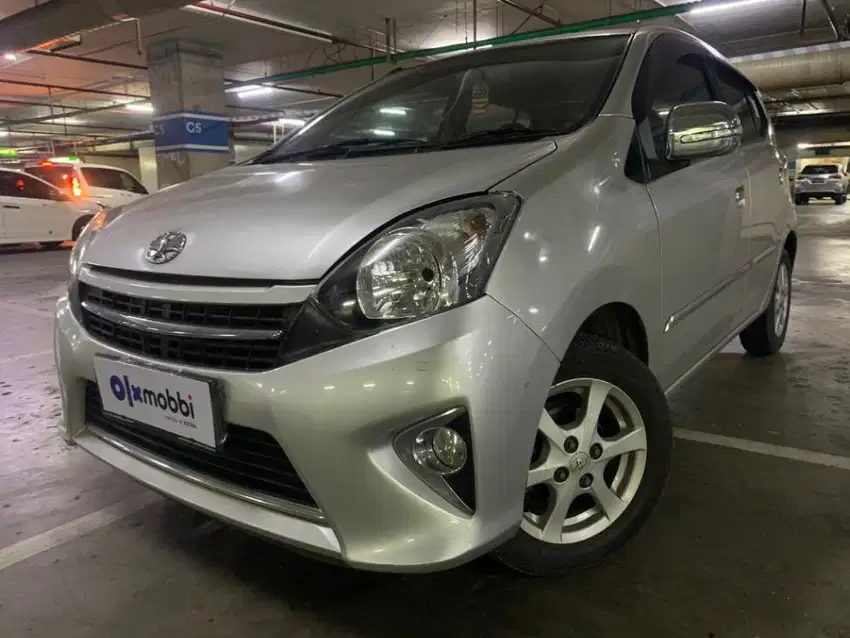 TDP 3Jt Toyota Agya 1.0 G Bensin-AT 2015 Silver /