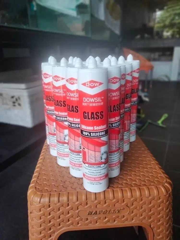 Silikon Dowsil - Asam - clear/black