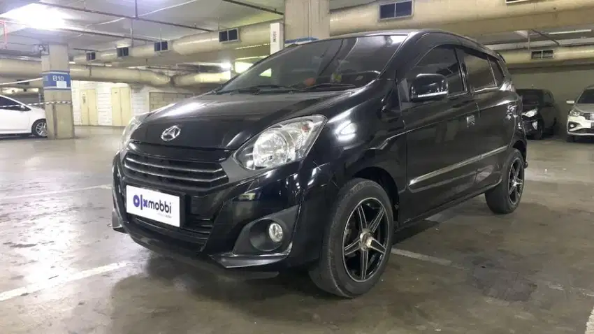 Pajak Panjang TDP 3Jt Daihatsu Ayla 1.0 X Bensin-MT 2017 Hitam /