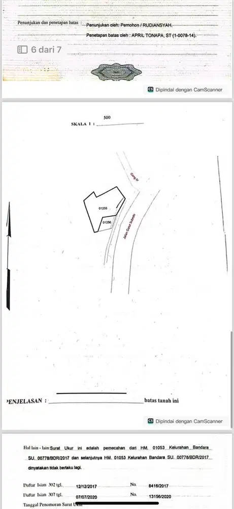 BUC . Turun Harga jual cepat tanah strategis lokasi Gatsu Samarinda