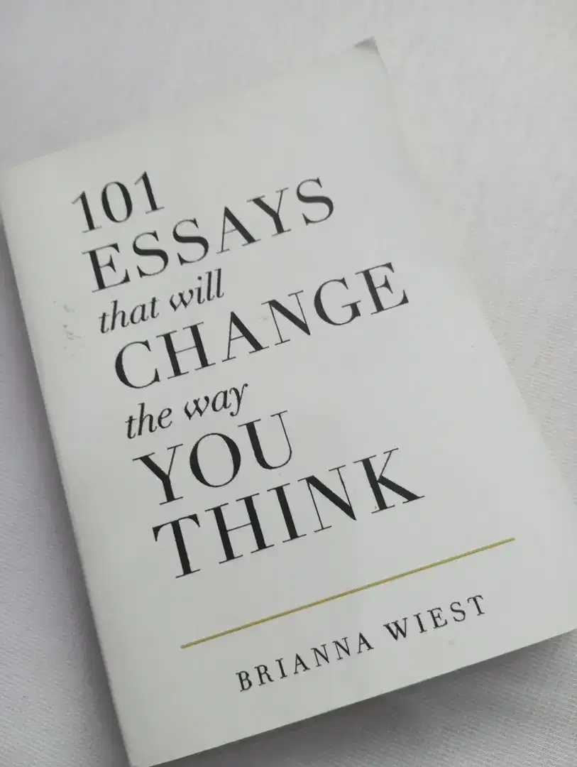 101 Essays that will change the way you think