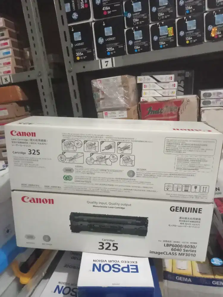 Menampung tinta printer/baru bekas