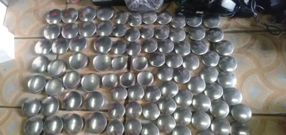 Borong an tutup stenlis uk 6cm & 6cm brg batu hrg murah se lg ada cpt