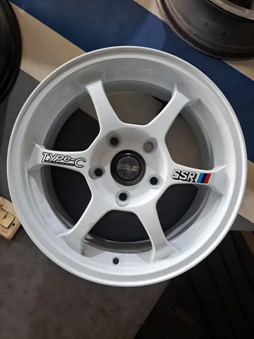 Velg SSR-C R15 pcd 5x114 lebar 65 et 38