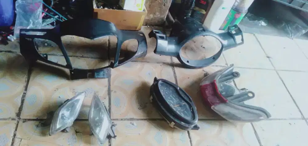 Se paket kelengkapan utk sepeda/motor kond bgs mls ors murah sj deh