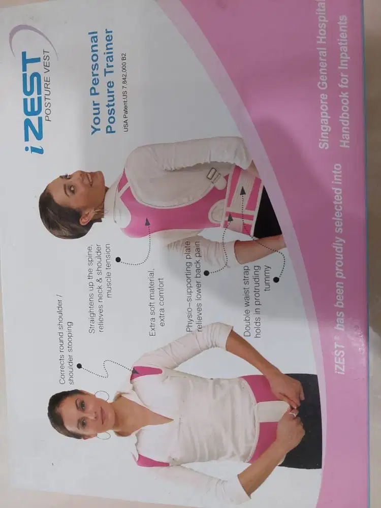iZEST Posture Vest Ukuran XXL (Bekas)