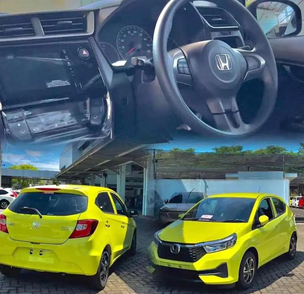 Honda brio rs cvt 2024 warna putih medan sekitar bs bantu cash kredit