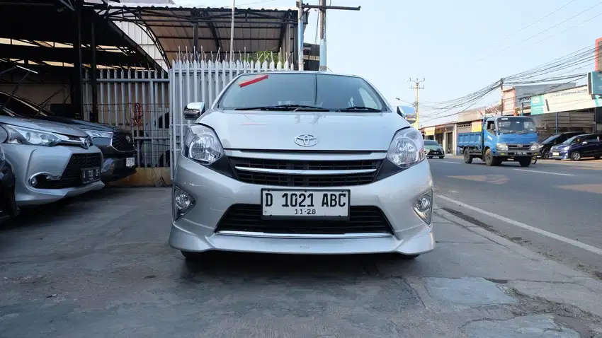 Toyota Agya TRD Manual 2013 Silver Istimewah