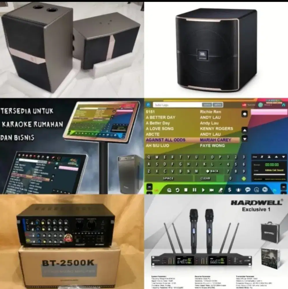 Paket karaoke pull set variasi jbl berkualitas
