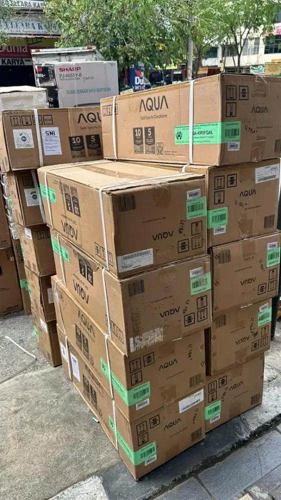 Promo AC Aqua siap pasang