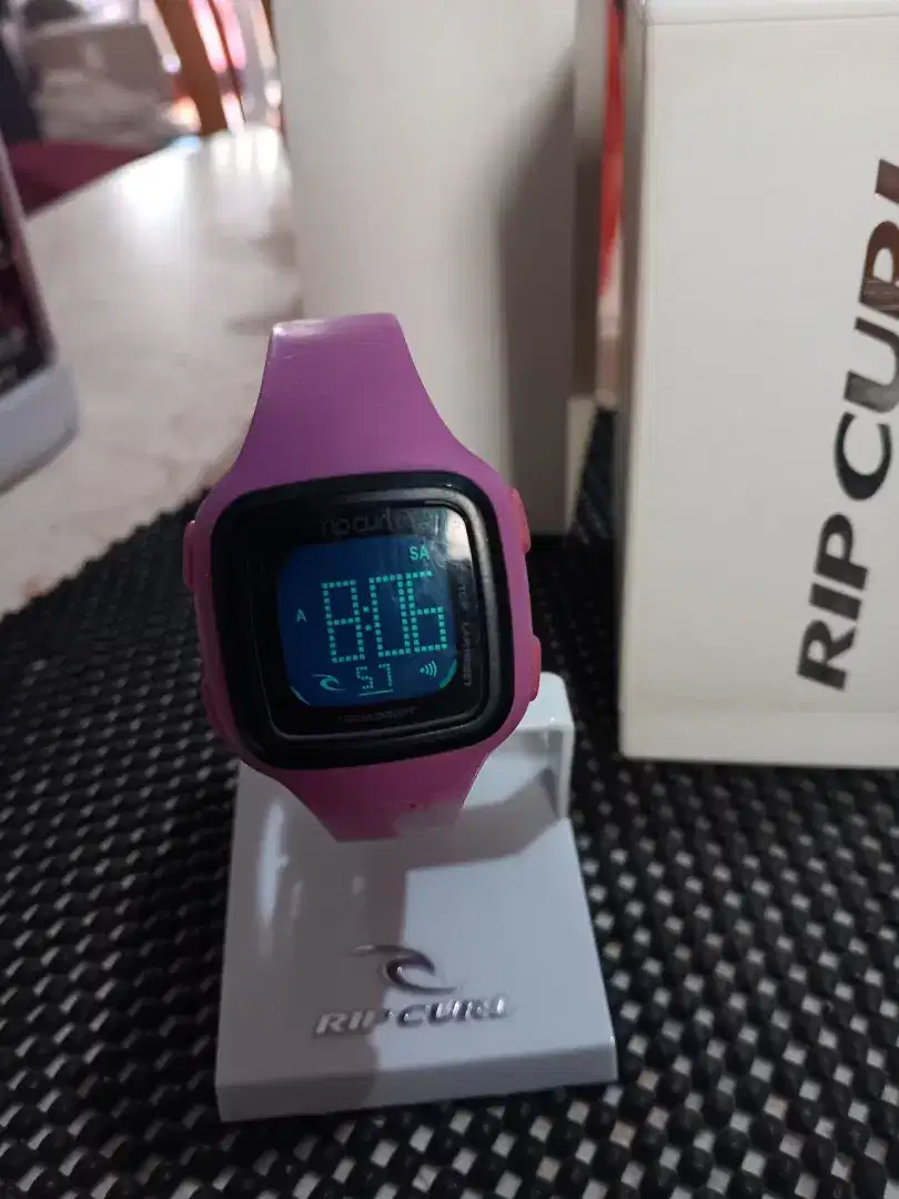 Rip Curl Candy Watch Women Digital A2466G Purple Black 100M Timer