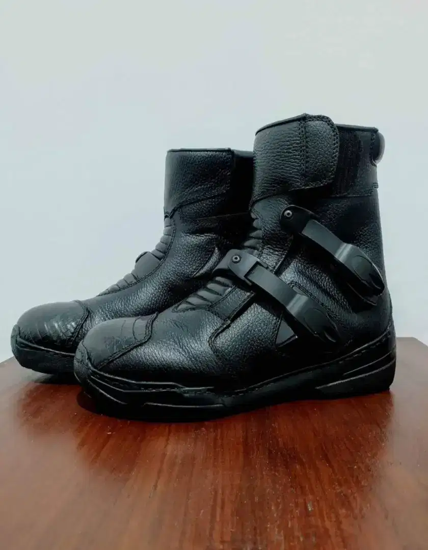 Sepatu Trail Sepatu Riding Boots BMW Motorrad Full Black