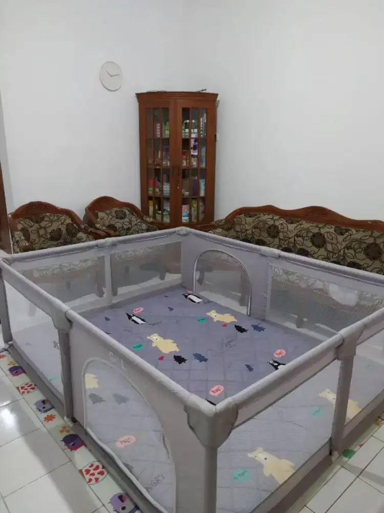 Preloved Playfence Gol Baby ukuran 200x160 cm