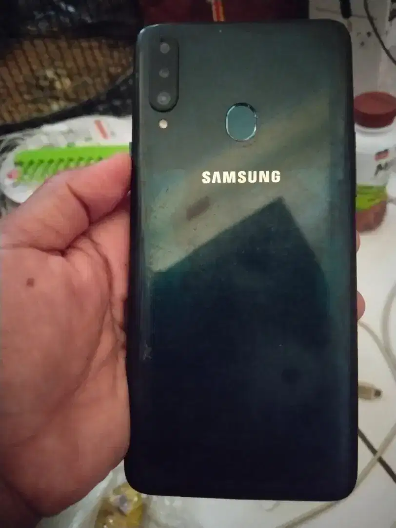 Samsung A20s Ram 3/32 minus retak tp aman normal nokendala