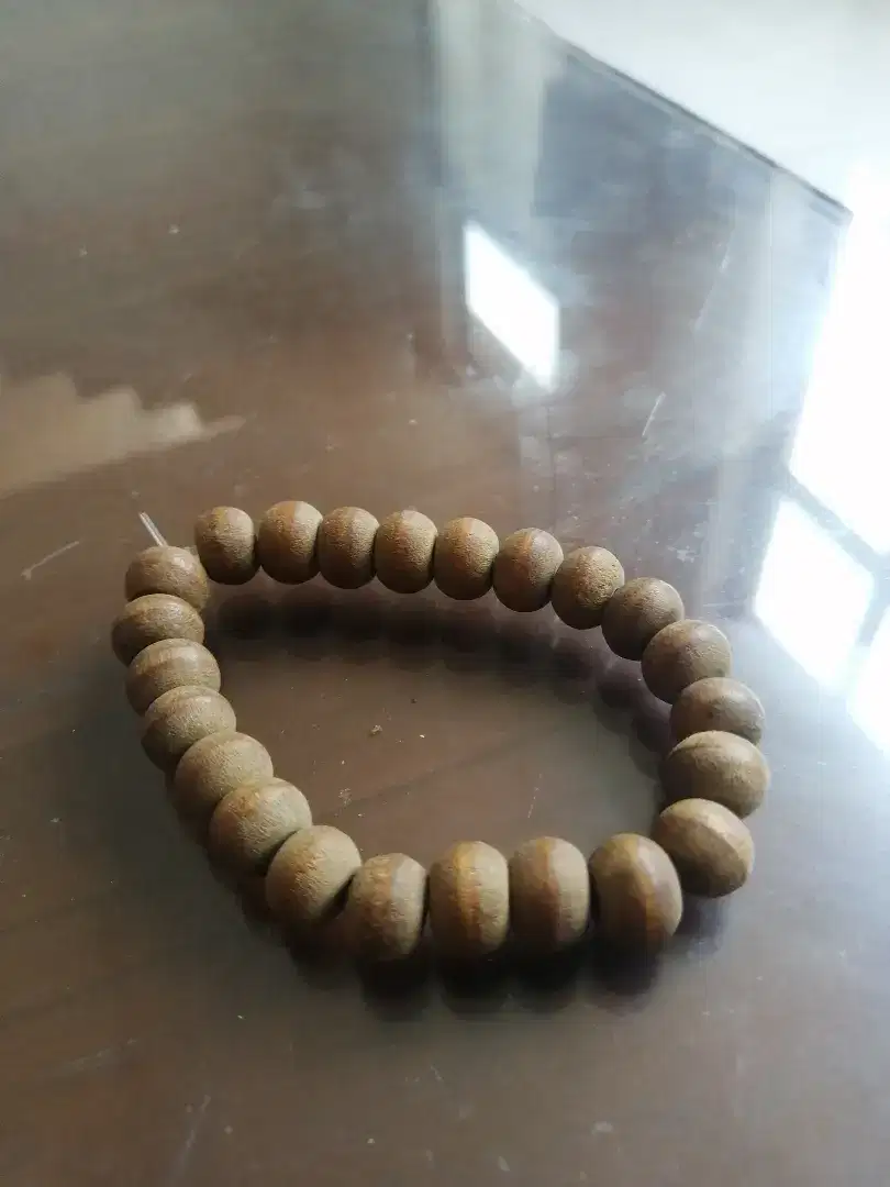 gelang kayu 23 butir