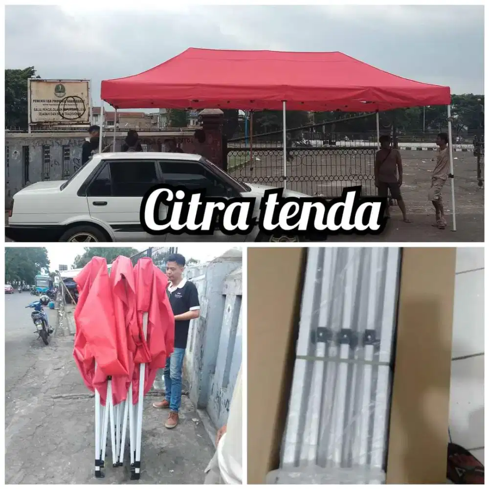 Tenda lipat untuk berjualan