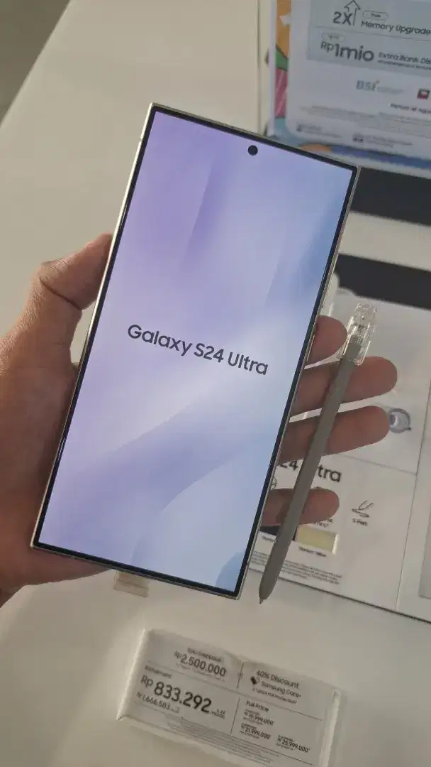 Samsung galaxy S24 Ultra bisa cicilan, bisa tukar tambah