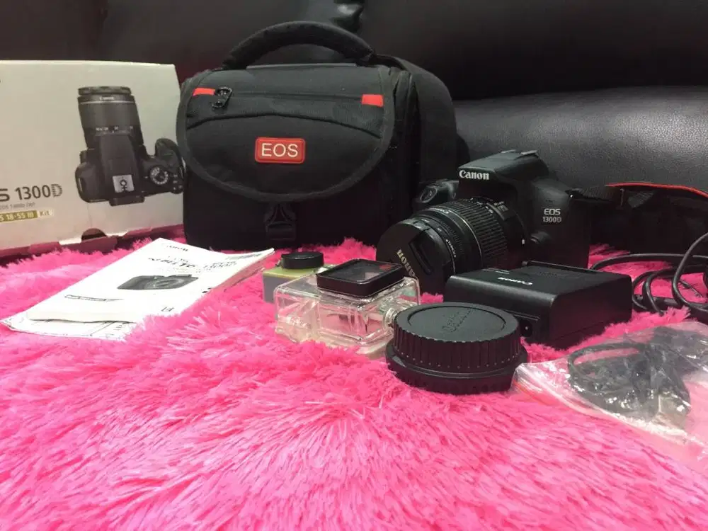 Canon EOS Rebel T6/EOS 1300D BANYAK BONUS