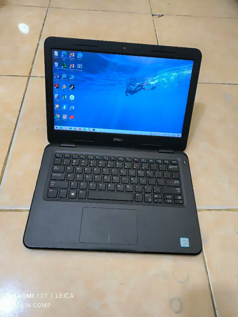 Dijual laptop Dell core i5 gen 8,ram 8 gb,ssd 256 gb