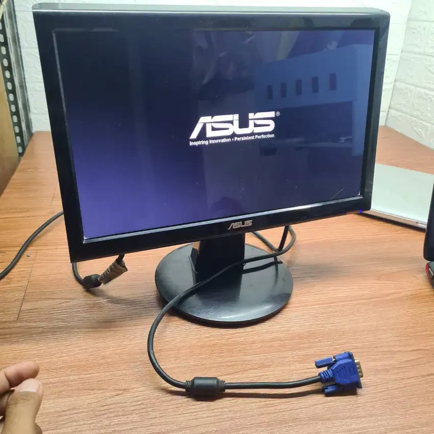 Monitor LCD ASUS 16 VGA 16 inch Bonus HDMI inci inchi komputer laptop