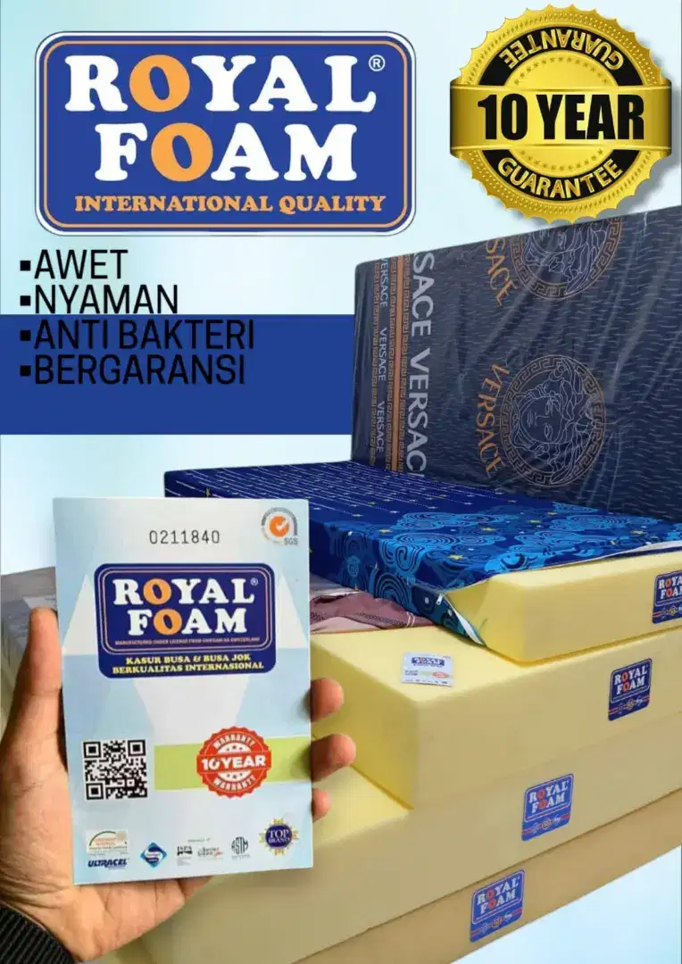 KASUR BUSA ROYAL FOAM D16