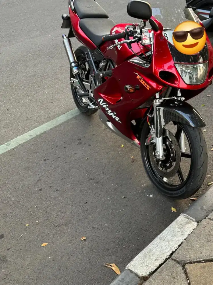 Ninja rr old merah marun