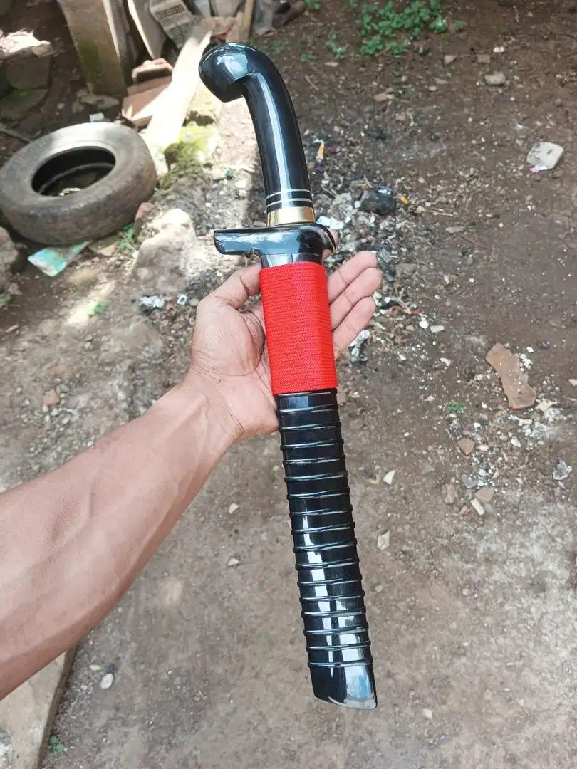 Golok sembelih Elmax full tanduk kerbau