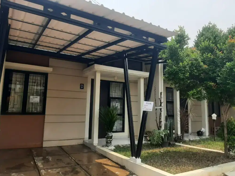 Dijual / dikontrakan Rumah Siap Huni, Cluster Puri Cempaka Blok C3 31