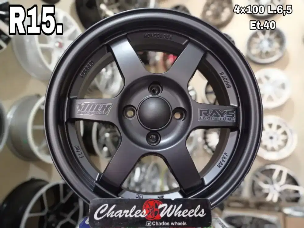 velg baru te37 ring15