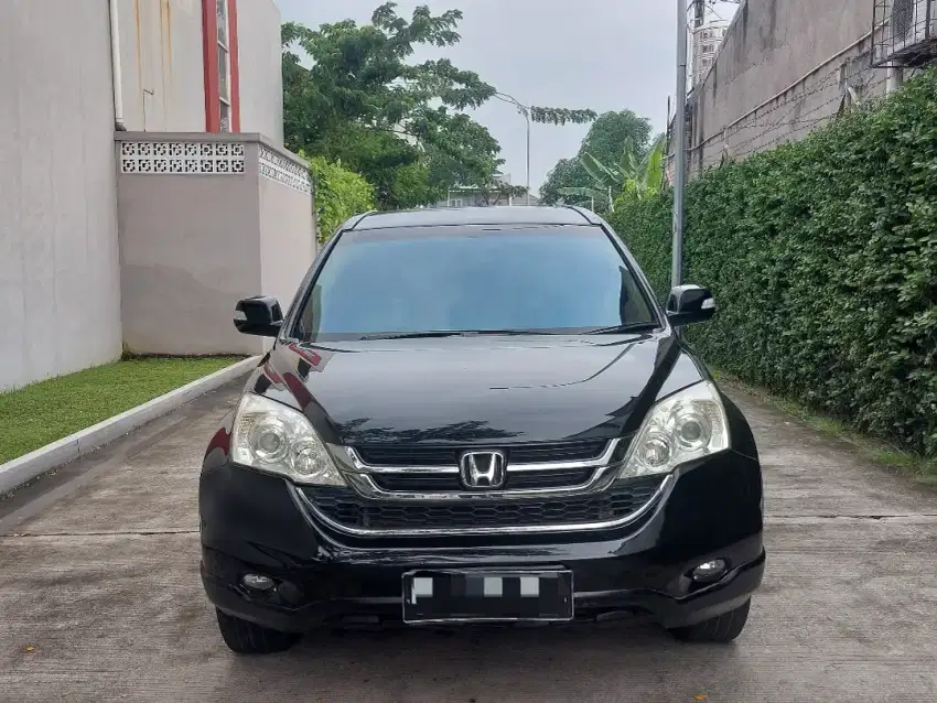 (ISTIMEWA!) HONDA NEW CRV 2.4 AT 2011 HITAM MUTIARA DP 25 JT