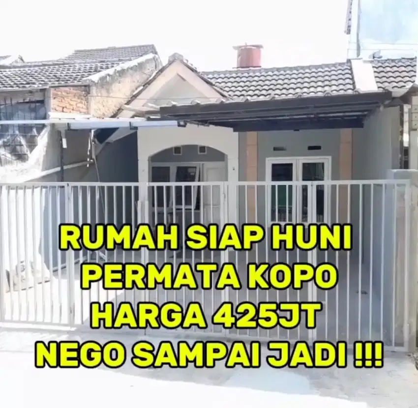 Jual Cepat Murah Rumah Permata Kopo Siap Huni