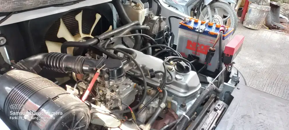 Forklift 2.5 ton LPG gas bensin nissan 2017 istimewa