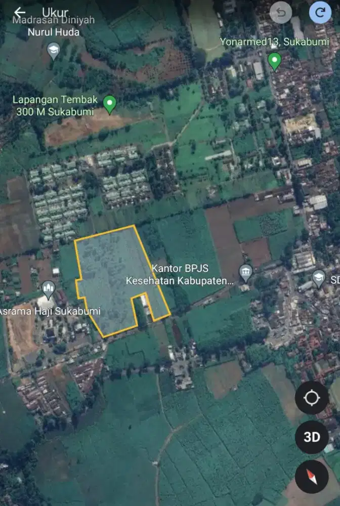 FLASH SALE TANAH SUKABUMI CIKEMBAR 4 HEKTAR