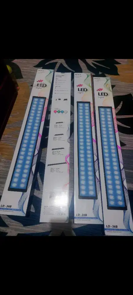Lampu boyu produk ace hardware buat akuarium